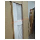 24" x 80" white interior door