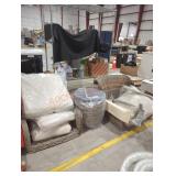 Hampton Bay 3 Piece Wicker Patio Set, Light Brown