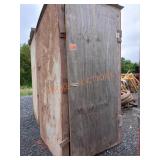 48"x48"x89" Wooden Hut