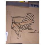 WESTIN OUTDOOR Patio Classic Adirondack Chair