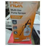 HDX multi-use pump sprayer 2 gallon