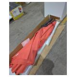 Led lighted patio umbrella