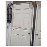 30" x 78" left hand inswing interior door
