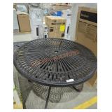 Round outdoor table
