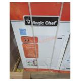 1 Magic Chef 3.3 cu ft compact refrigerator