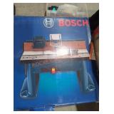 Bosch benchtop router table 27" x 18"