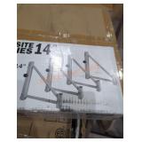 Metaltech jobsite set of 14" outriggers