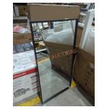 18" x 36" black mirror