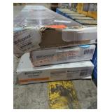 3 boxes of different LifeProof flooring