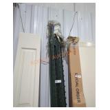 Green 6 ft garden stakes