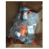 Box full of fence brackets