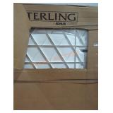 Sterling 60" shower back wall white