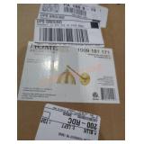 Home Decorators 1 Lt sconce aged brass finish