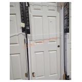 30" x 78" left hand inswing interior door