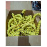 Yellow stretchy hose