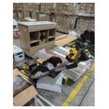 DeWalt 20v push mower 2 10 ah batteries& chargers