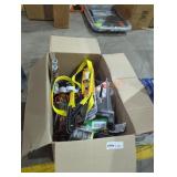 Box lot of hand tools and miscellaneous stuff
