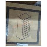 9 drawer file storage white cabinet