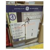 GE 35 pint capacity dehumidifier