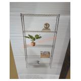 HCD 5 tier steel shelving unit