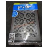 Decor Grates, Floor Register 6"x 10"