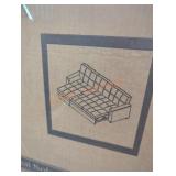 Perry Modern sectional sofa with storage white