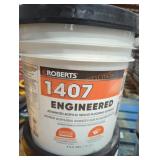 Roberts 1407 acrylic wood flooring adhesive 4 gal