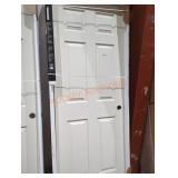30" x 78" left hand inswing interior door