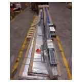 Skid Lot of Garage Door Assembly Pieces