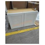 30" x 13" x 18" white wall cabinet