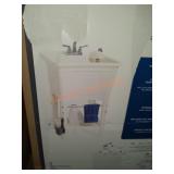 Glacier Bay 24"D x 24"W Freestanding Laundry Tub