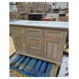 48" x 19" x 35" bathroom sink vanity