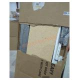 Sonoma black frame full wood storage