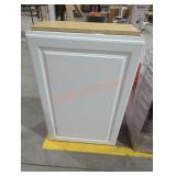 24" x 13" x 36" white wall cabinet