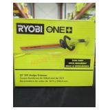 Ryobi 22" 18v hedge trimmer