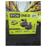 Ryobi 4ah 18v lithium battery starter kit