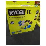 RYOBI 11 PC Scrubber Accessory Kit