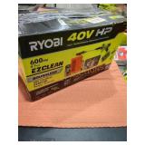 RYOBI 40v Cordless EZCLEAN Power Cleaner 600 PSI