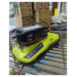 Ryobi 18v 4 ah battery and charger