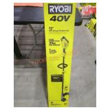 RYOBI 40v 15" String Trimmer Kit