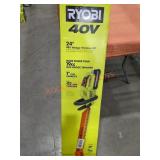 RYOBI 40v 24" Hedge Trimmer Kit
