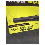RYOBI 40v Cordless Jet Fan Blower Tool Only