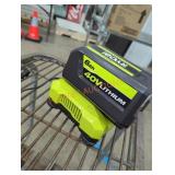 Ryobi 40v 6 ah battery and charger