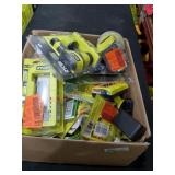RYOBI Box Lot of Various Items
