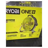 RYOBI 18v 14" Hybrid Air Cannon Fan Tool Only