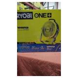 Ryobi 18v 12" Hybrid Misting Air Cannon