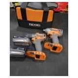 Ridgid 18v 2 Tool Combo Kit Missing Charger