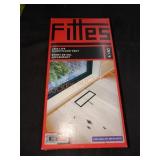 FITTES Aria Lite - Flush Floor Vent 4"x10" Black