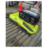 Ryobi 18v 4 ah battery and charger