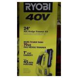 Ryobi 40v 24" Hedge Trimmer Kit
